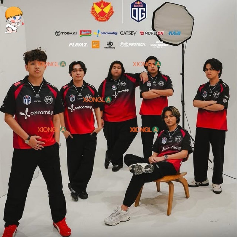 SRG OG Jersey Selangor Red Giants MPLMY (ปรับแต่งชื่อและหมายเลขฟรี)