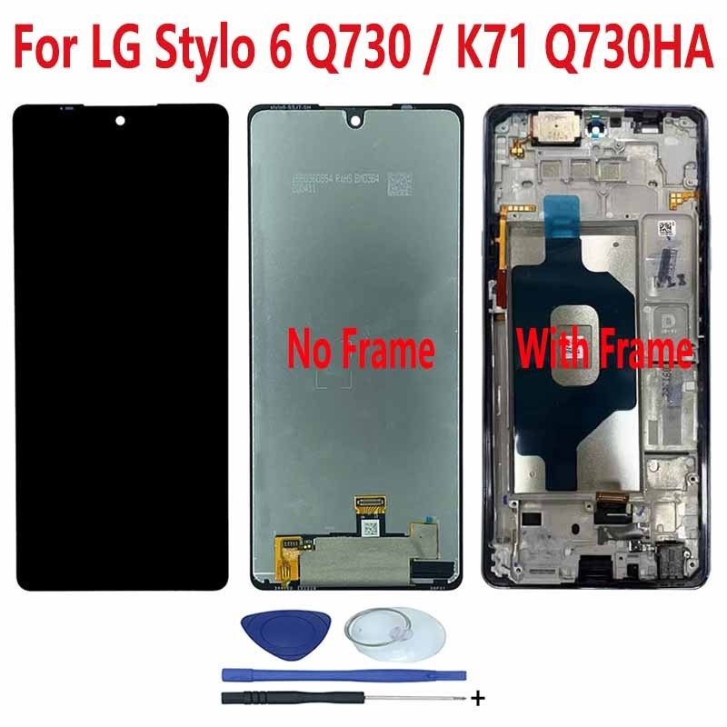 สําหรับ LG Stylo 6 Q730 Q730TM Q730QN Q730QM5 จอแสดงผล LCD Touch Screen Digitizer Assembly สําหรับ L