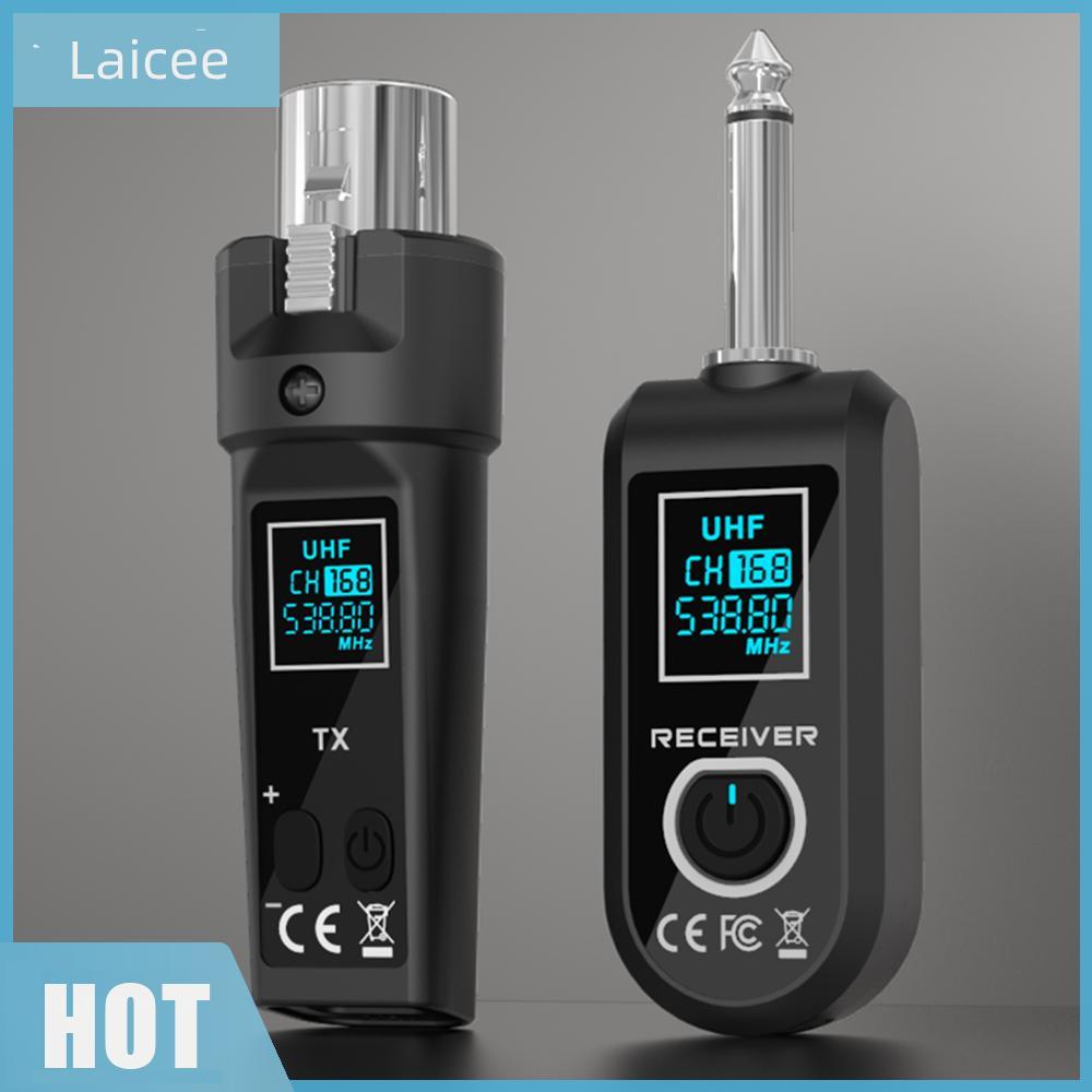 [Laicee.th] ตัวแปลงไมโครโฟนไร้สาย 6Hrs แบตเตอรี่ 200mAh สําหรับเครื่องผสมเสียงและตั้งค่า PA