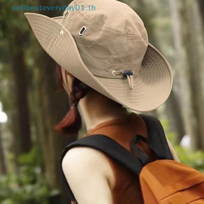 & Sellingbest & Outdoor Camping Drawstring Western Cowboy Hats Simple Sunshade Fisherman .