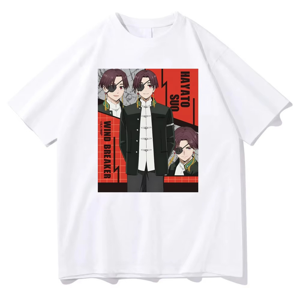 พร้อมส่งเสื้อเฮีย? ใหม่ T-ShirtHIGHTRAIN Anime Wind Breaker Sakura Haruka Bofurin เสื ้ อยืด S-5XL