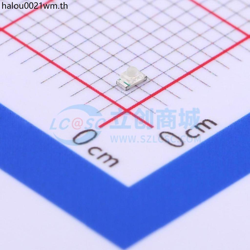 50pcs Luminous ไดโอด/LED E6Q0603VGAC1UDA สีเขียวมรกต 0603 ส่วนประกอบอิเล็กทรอนิกส์การกําหนดค่า