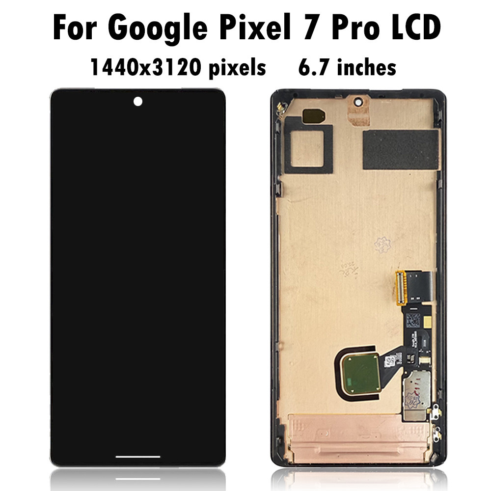 Original สําหรับ Google Pixel 7 Pro GE2AE GP4BC จอแสดงผล LCD Touch Screen Digitizer Assembly สําหรับ
