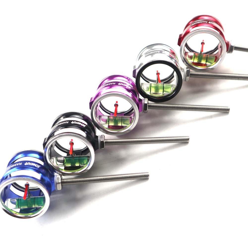 Aiming Point RAINBOW Dikute Sight Dot Full Aluminum Glass Fiber Optic4Times6Times8Double Aim Point