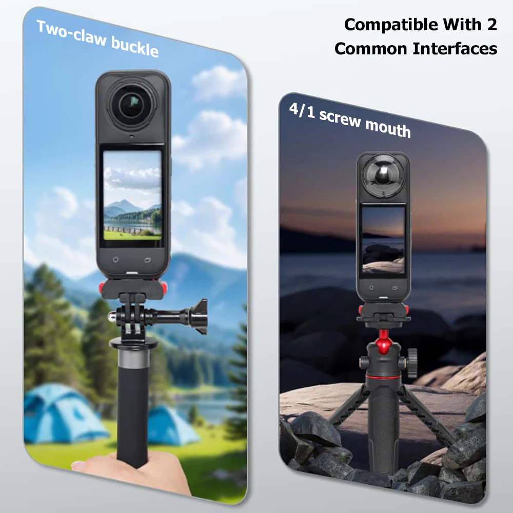 สำหรับอะแดปเตอร์แม่เหล็กสำหรับกล้องกีฬา Insta360 X5/Ace Pro2/Ace /Ace Pro Magnetic Mount แม่เหล็กดูดอย่างรวดเร็วถอดฐาน thumbnail 7