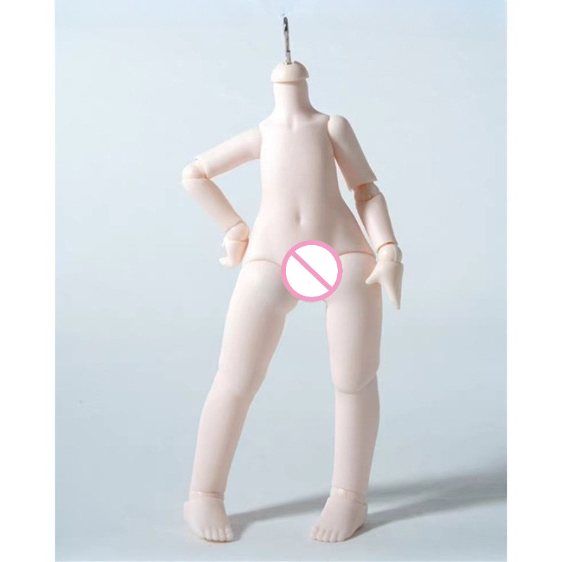 ความสูง 21 ซม. Imomodolls Body White Skin 1/6 ตุ๊กตาอุปกรณ์เสริมแต่งตัวของเล่น