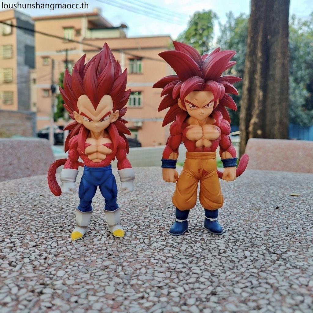 Daima daima Super Four Vegeta Dragon Ball Doll Goku Super Saiyan Son Goku รูปชนิดบรรจุกล่อง