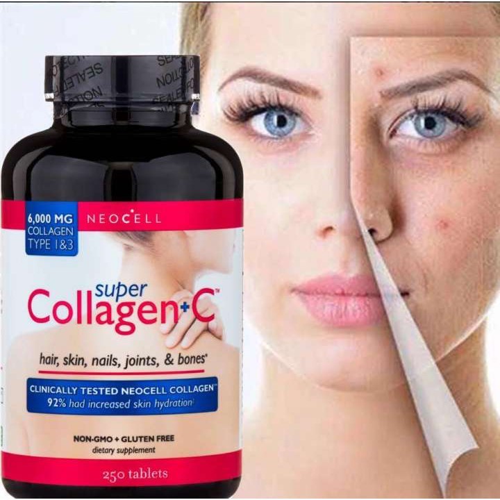 NeoCell er Collagen+C Type Tablets ขวด