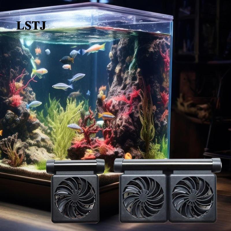 [Lstjj] ตู้ปลา Chiller ปรับมุมสําหรับพัดลมควบคุมอุณหภูมิตู้ปลา