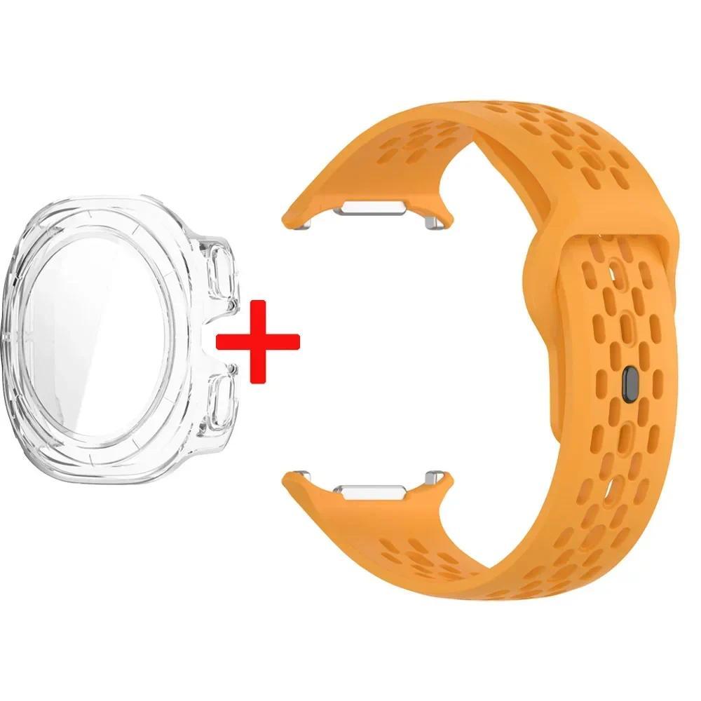 เคส + สายซิลิโคนสําหรับ Samsung Galaxy Watch Ultra 2025 47 มม.สายนาฬิกาสร้อยข้อมือฝาครอบกระจกนิรภัย Band - รูปที่ 5