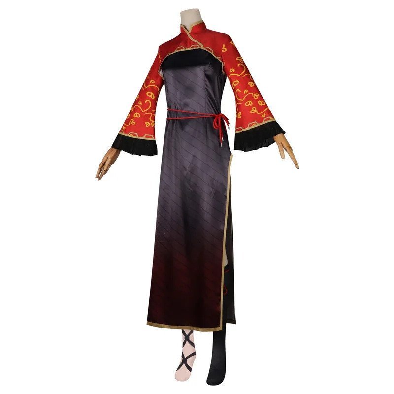 ชุดคอสเพลย์และวิกผมสีแดงจากบริษัทลิ้มบัสเจีย ซีชุน เหมาะสำหรับฮาโลวีนและงานเทศกาล - รูปที่ 2