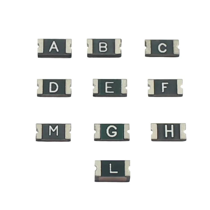 10 ชิ้น LF รีเซ็ตฟิวส์ 1206 PPTC SMD 0.125A 0.16A 0.2A 0.25A 0.35A 0.5A 0.75A 1.1A 2A 6V 8V 15V 16V 