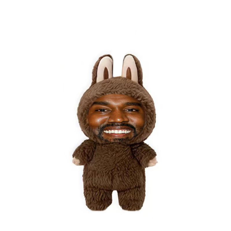 ใหม่ Layeye Kanye รุ่นตุ๊กตา Spoof พวงกุญแจ Kanye สินค้า yeye เครื่องประดับ remake