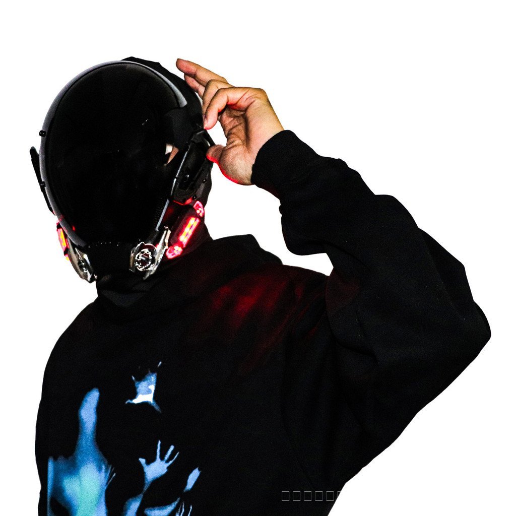 Cyberpunk Mask หน้ากากคอสเพลย์ คอสเพลย์ Street Shooting Disco Mask