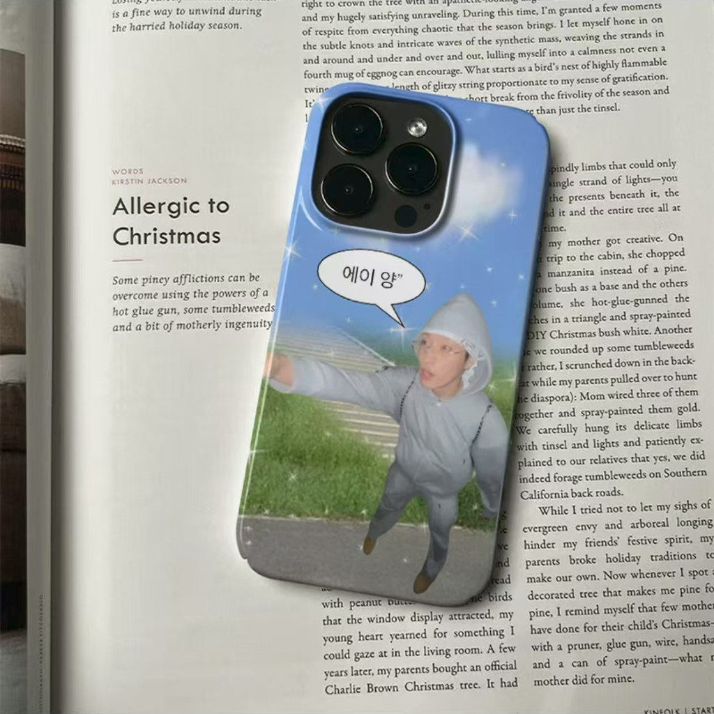 Eh This Lady DK Film Hard Shell เหมาะสําหรับ Apple 17promax เคสโทรศัพท์ iPhone16/15/14/13pro บุคลิกภ