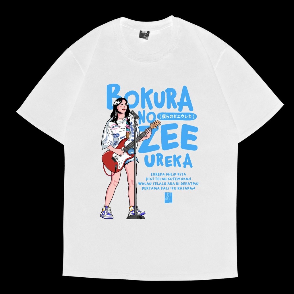 Ranberry เสื้อยืดกราฟิก KAOS JKT48ureka Eureka We Have Bokura No Eureka ZEE JKT 48
