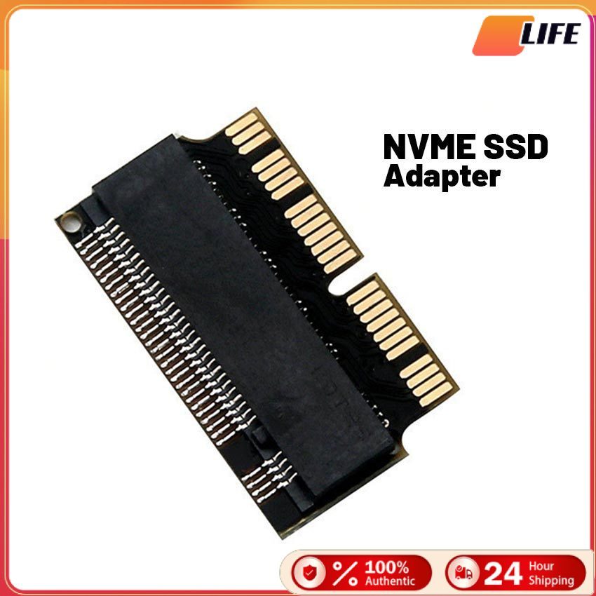 ส่งจากกทม！การ์ดอะแดปเตอร์แปลง ตัวแปลง SSD m.2 NVME  เหมาะกับMacbook Air/Pro 2013 2014 2015 2016 2017