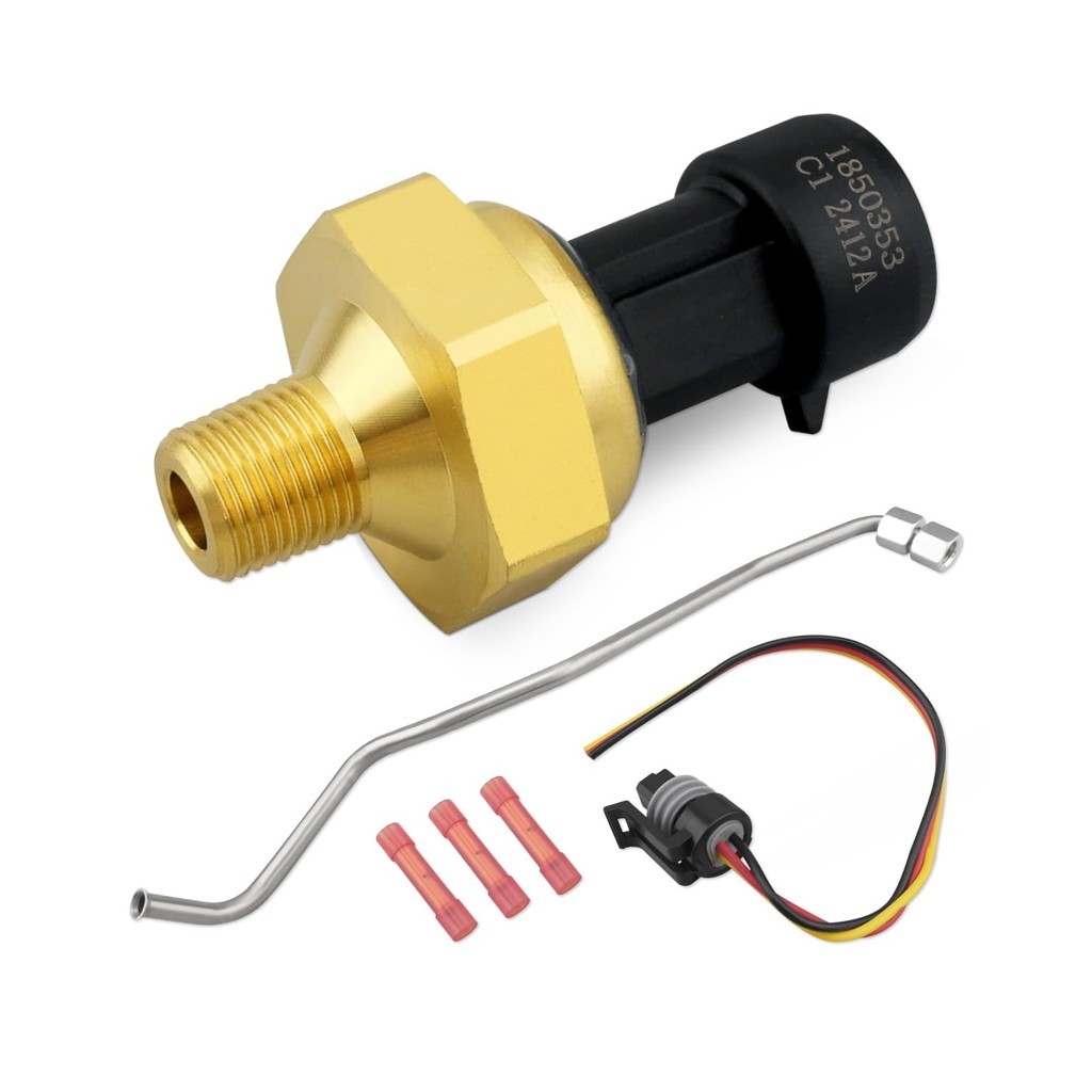 ไอเสียกลับความดัน EBP Tube Sensor พร้อมชุดสายไฟ Fit สําหรับ Ford E-350 Excursion F-250 F-350 1998-20