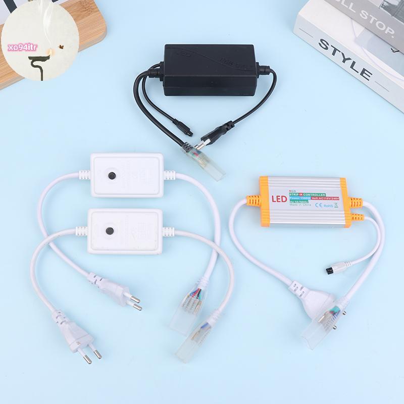 XOITR 1 PC 220V COB LED Strip Dimmer คู่มือ Controller ใช้สําหรับ 220V พร้อม 50/100M Cob LED Strip L