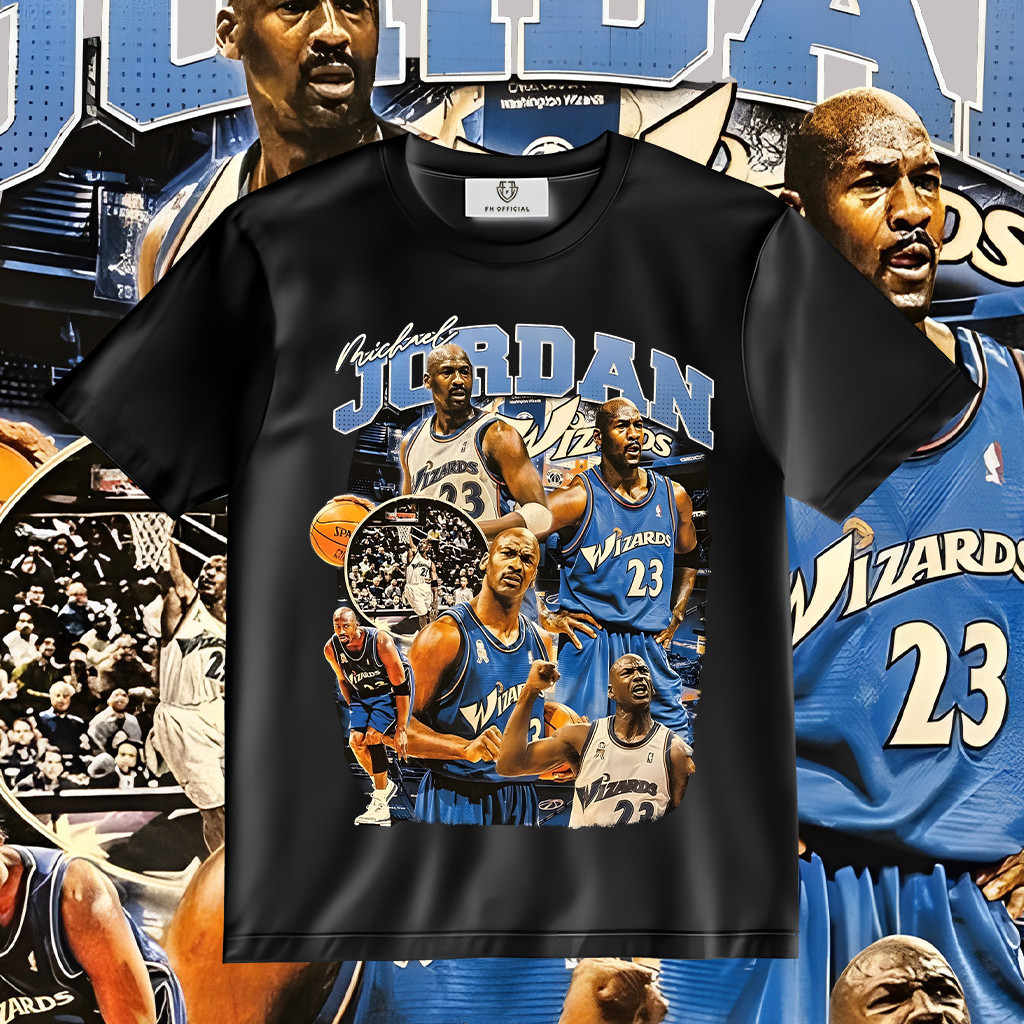 พร้อมส่ง เสื้อยืด Jordan ใหม่ล่าสุด👕เสื้อยืดคอกลม เสื้อยืดชาย COD 100% Cotton S-3XL Size⚡3-Day ผลิตจ