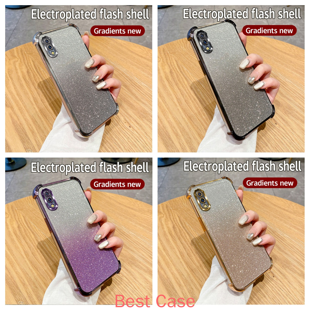 เคส Vivo Y93 เคส Vivo Y91c เคส Vivo Y1s เคส Vivo Y93s เคสน่ารัก Soft เคส flash shell สี่มุม Anti Dro