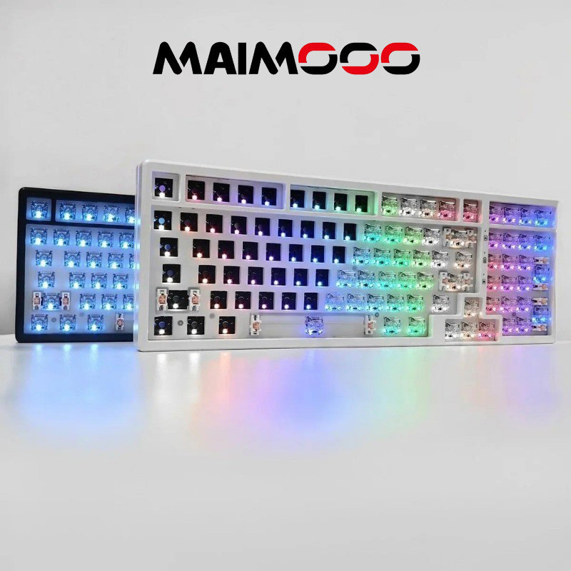MAIMOOO K9 Mechanical Keyboard Kit สามโหมด Hot-Swappable Kit DIY Multi Function Gaming RGB Light Key