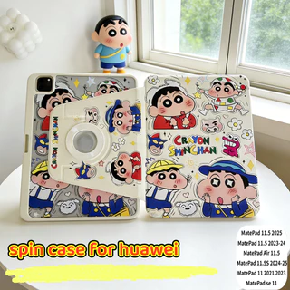 หมุนได้360° case กันกระแทก For Huawei Matepad 11.5 2025 SE 11 Air 11.5 ฝาหลังใส หัวเว่ย เมทแพด