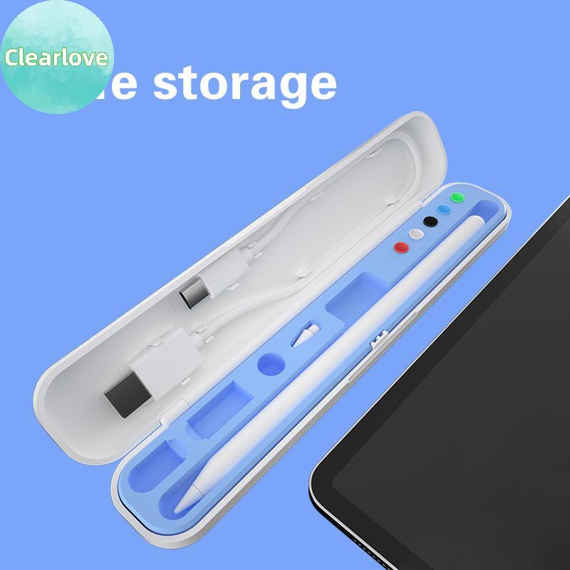 Clearlove กล่องสําหรับดินสอ 2 1 สําหรับดินสอ 2nd Generation 1st Gen Stylus เคสป้องกัน I Pad ปากกาอุป