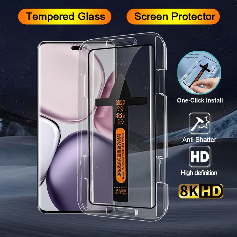 สําหรับ Honor X9C Full Coverage Screen Protector สําหรับ Honor X9C X9B X9A X50 Pro GT X40 5G ฝุ่นติด