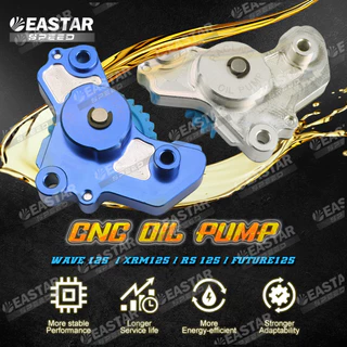 ปั๊มน้ำมันเครื่อง ปั๊มน้ำมัน CNC สำหรับ เวฟ 125, Click 125/150, ฟิวเจอร์ 125, เอ็นแม็กซ์ V1, เอีโรซ์ V2, สไนเปอร์ 150 อัตราการไหลสูง