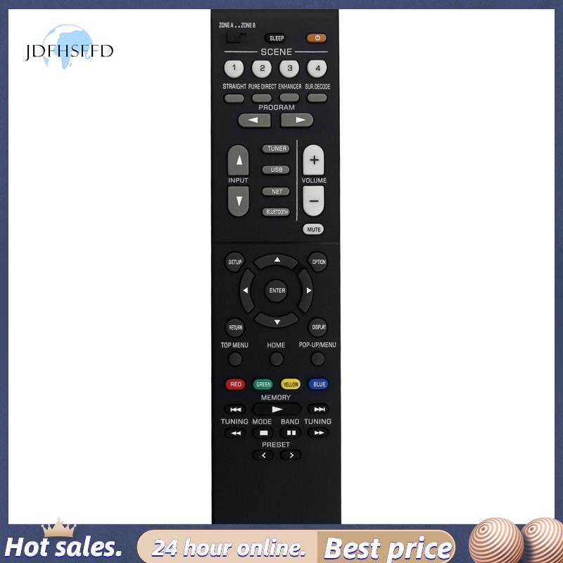 jdfhsffd Replacement RAV574 VDM8690 รีโมทคอนโทรลสําหรับ MusicCast สเตอริโอ AV Receiver RX-V4A RX-V4A