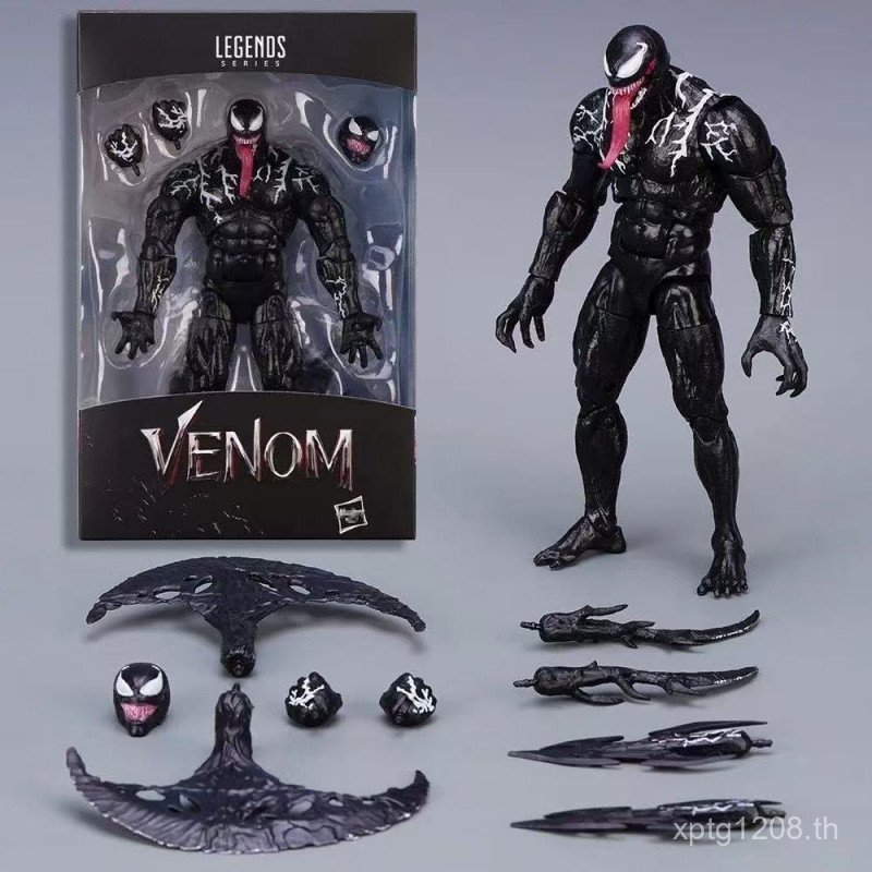 พร้อมสต็อก Extraordinary Spiderman Venom 2 ภาพยนตร์ Venom Venom 23 ซม.Action Figure รูปเครื่องประดับ