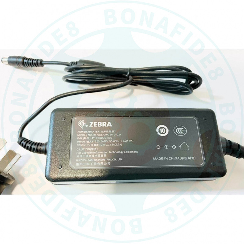 อะแดปเตอร์แปลงไฟ AC ของแท้ zebra FSP060-RPAC 24v 2.5A 20V 3A 60W สำหรับ gx420d gx420t gk420d gk420 p