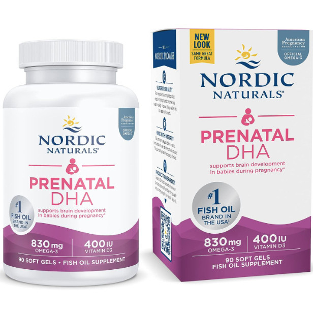 🇺🇸[ของแท้] Nordic Naturals Prenatal DHA โอเมก้า-3 สำหรับคุณแม่เตรียมตั้งครรภ์ อันดับ 1 USA บำรุงสมองลูก 👶