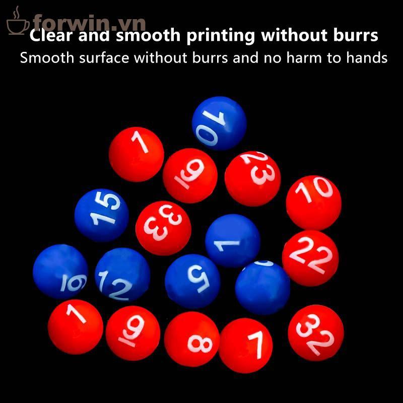 Forwin Luy Lottery ของเล่นหมายเลข Piing Machine Mini Lottery บิงโกเกม Shake Luy Ball Entertainment เ