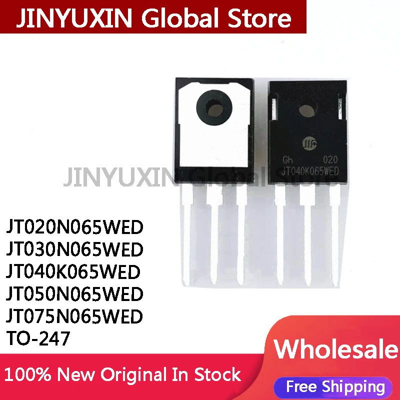 5PCS JT020N065WED JT030N065WED JT040K065WED JT050N065WED JT075N065WED TO-247 650V IGBT Field Effect 