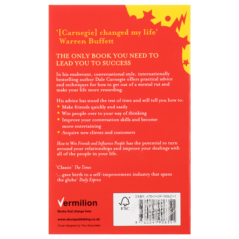 ใหม่เอี่ยมHOW TO WIN FRIENDS AND INFLUENCE PEOPLE : Dale Carnegie Bestseller Selfhelp English Classi