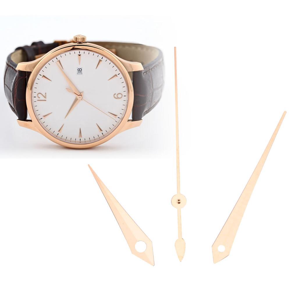 Ukendh Rose Gold นาฬิกาชั่วโมงนาทีมือสองอุปกรณ์เสริมสําหรับ Fit สําหรับ Tissot T063 ผู้ชาย