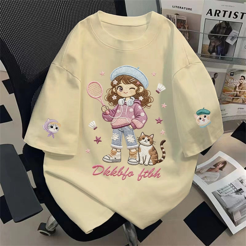 🌷Su.Tee🌷เสื้อแฟชั่น ใส่สบาย เสื้อยืดแขนสั้น ลาย เสื้อ