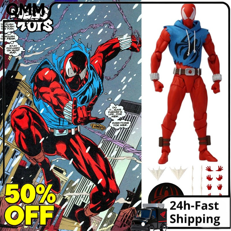 Mess ของเล่น Red Spider Scarlet Spiderman Ben Reily อะนิเมะ Hero ตุ๊กตารูปปั้นของเล่นเด็กของขวัญตัวเ