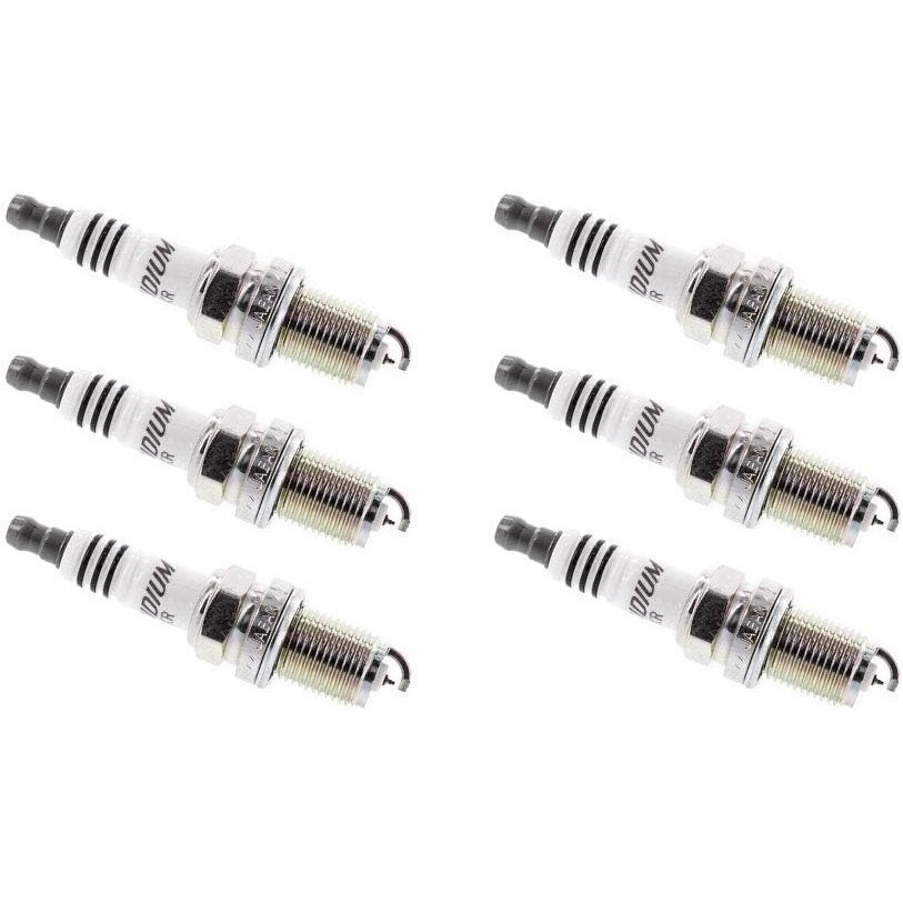หัวเทียน NGK Iridium IX TR55-1IX (6 แพ็ค) สําหรับ FORD MUSTANG BASE 2005-2010 4.0L/245