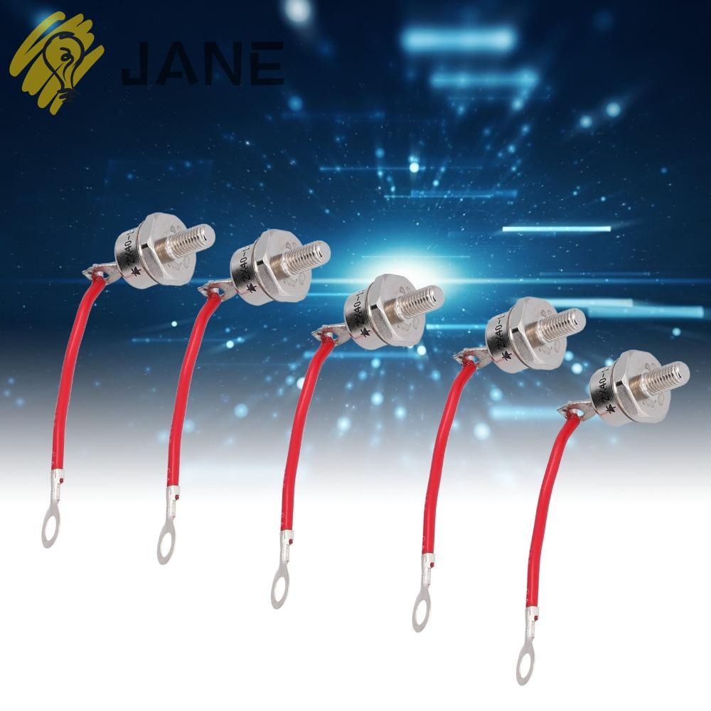 JANE 5PCS Rectifier Diode, 40A 1200V Power Rectifier Diode, Schottky Diodes Red Line Forward Rectifi