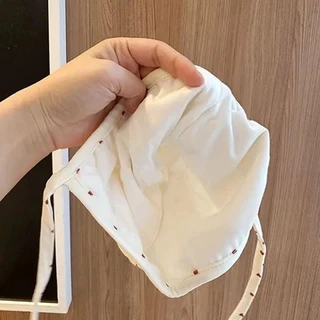 COD หมวกเด็ก หมวกเด็กแรกเกิด โบว์ตกแต่งสุดน่ารัก ผ้าฝ้ายใส่สบาย เหมาะสำหรับทารกอายุ 0-8 เดือน