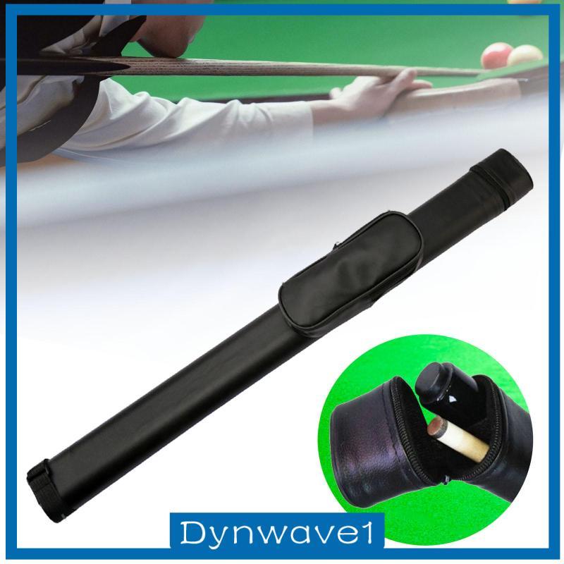 [ไดเวฟ1] Hard Pool Cue Case Mens for Storage and Transport Black Snooker Cue Box for 1/2 Pool Cue Bi
