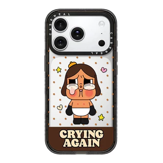 Drop proof โปร่งใส CASENEAL เคสโทรศัพท์ใสสําหรับ iPhone 17ProMax 17pro 17 16promax 16 15promax 14promax 13promax น่ารัก CRYBABY เคสแข็งอะคริลิค iPhone 13 กรณีคุณภาพสูง