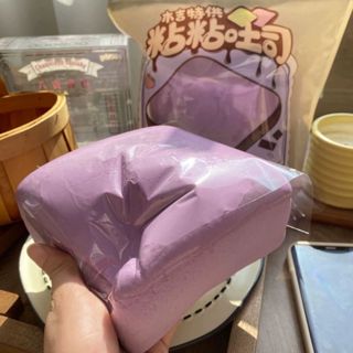 ช้า Rebound Babao เค้กสแควร์ Sticky Toast Pinch เพลง Super S…