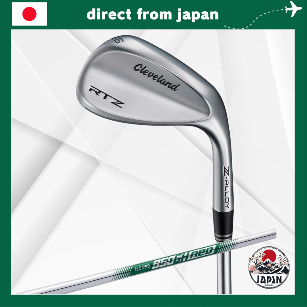 Cleveland RTZ Tour Satin MID Wedge – Z-ALLOY Forged Feel, 10° Bounce, N.S.PRO 950GH neo Steel