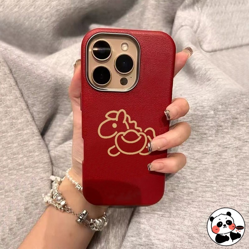 ปีใหม่ม้าเคสโทรศัพท์สําหรับVivo Y200 Y200E Y100 Y17s Y29 Y29S Y19 Y19E Y19S Y20 Y20s Y20i Y20A Y20T 