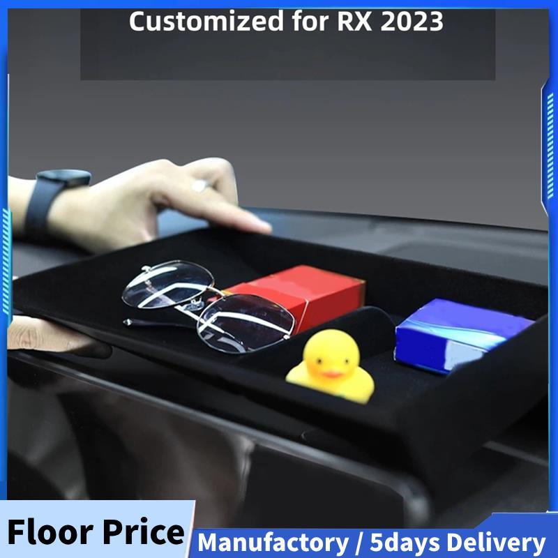 คอนโซลกลาง Dash ถาด Dashboard Organizer กล่องเก็บสําหรับ RX RX350 Rx350h Rx450h Rx500h 2023 2024