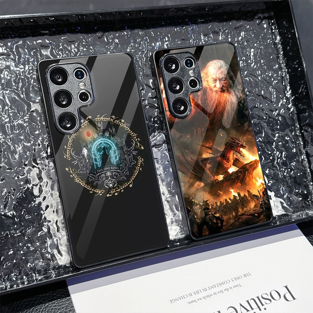 Lord of the Rings 08 แก้วเคสโทรศัพท์สําหรับ Samsung Galaxy S22 S23 S24 S25 Ultra Plus S24FE S25FE M2